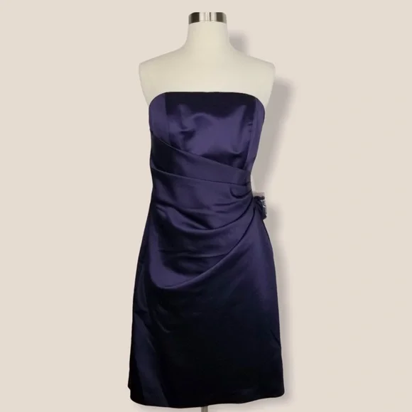 davids bridal bridesmaid dresses short David's Bridal | Dresses | Davids Bridal Short Bridesmaid Dress Purple  F4426